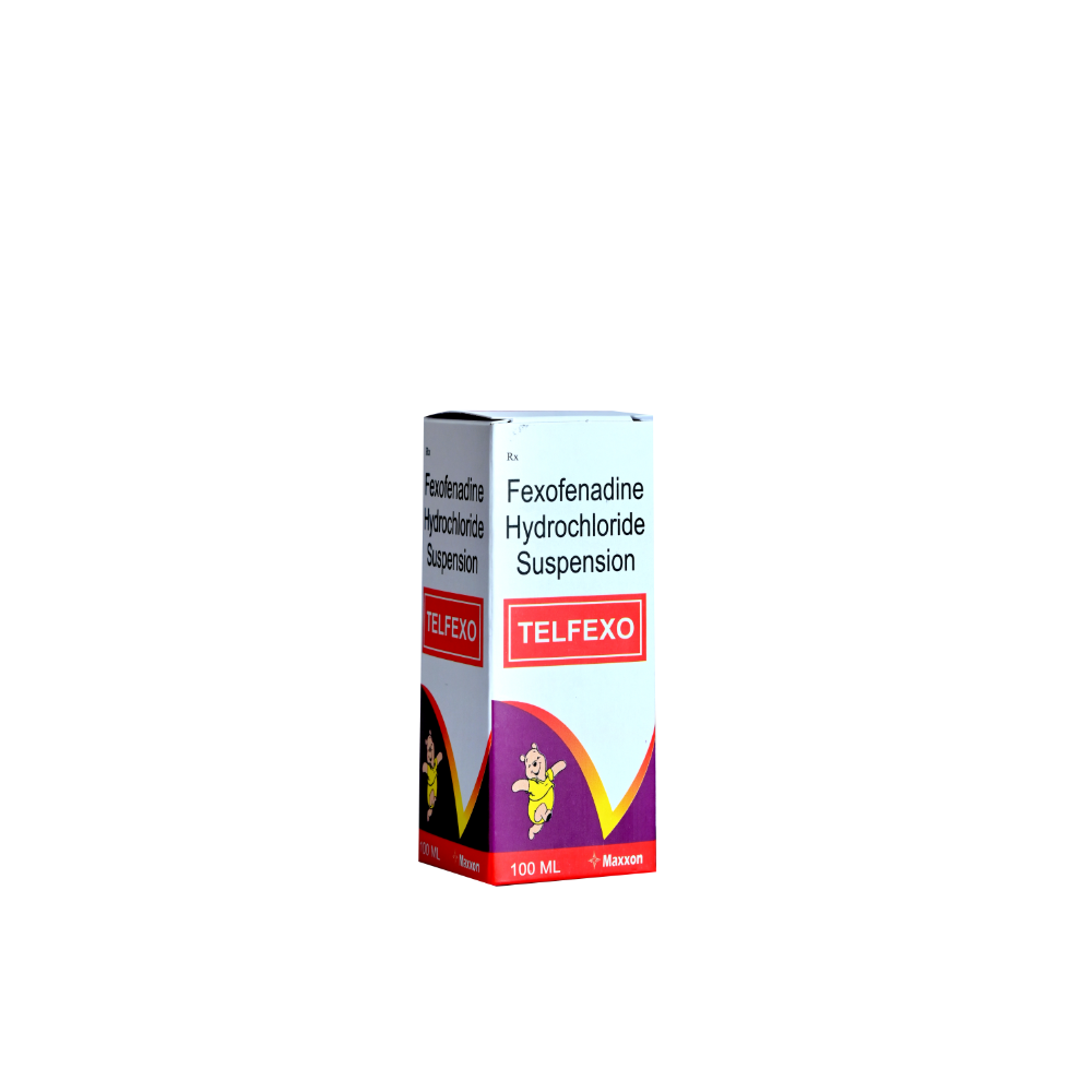 Fexofenadine Hydrochloride Suspension TELFEXO (1)
