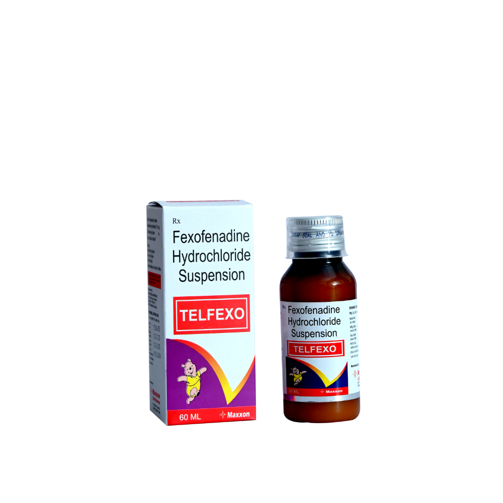 Fexofenadine Hydrochloride Suspension TELFEXO (4)