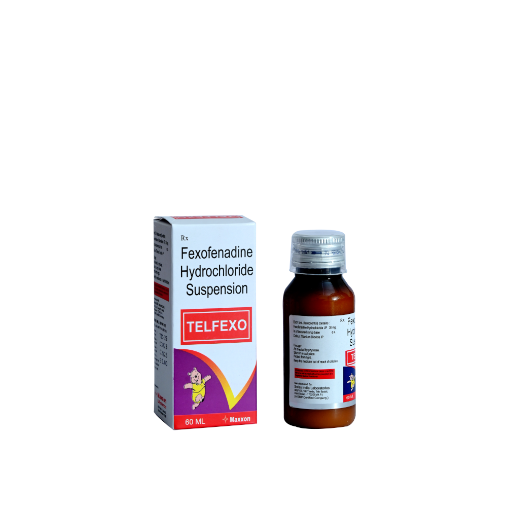 Fexofenadine Hydrochloride Suspension TELFEXO (5)